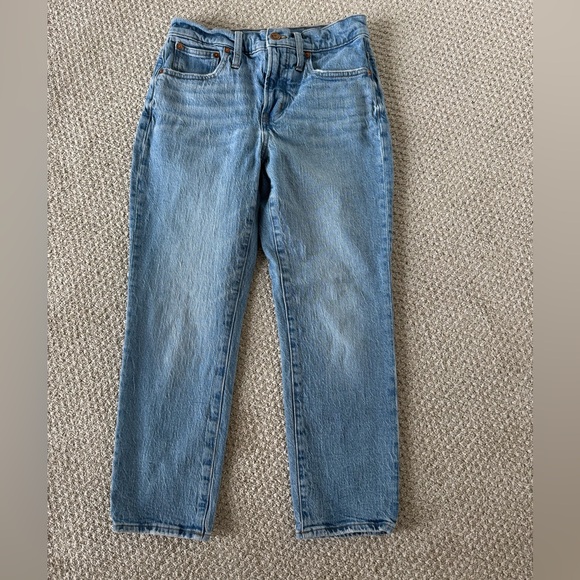 Madewell Denim - Madewell Light Blue Straight Leg Jeans